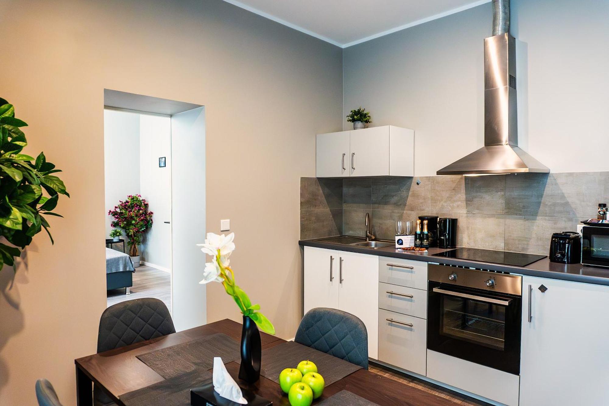 Liro Stadt Apartments クレーフェルト エクステリア 写真