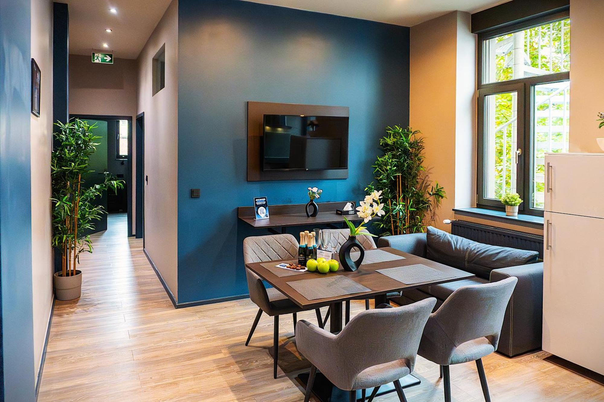 Liro Stadt Apartments クレーフェルト エクステリア 写真
