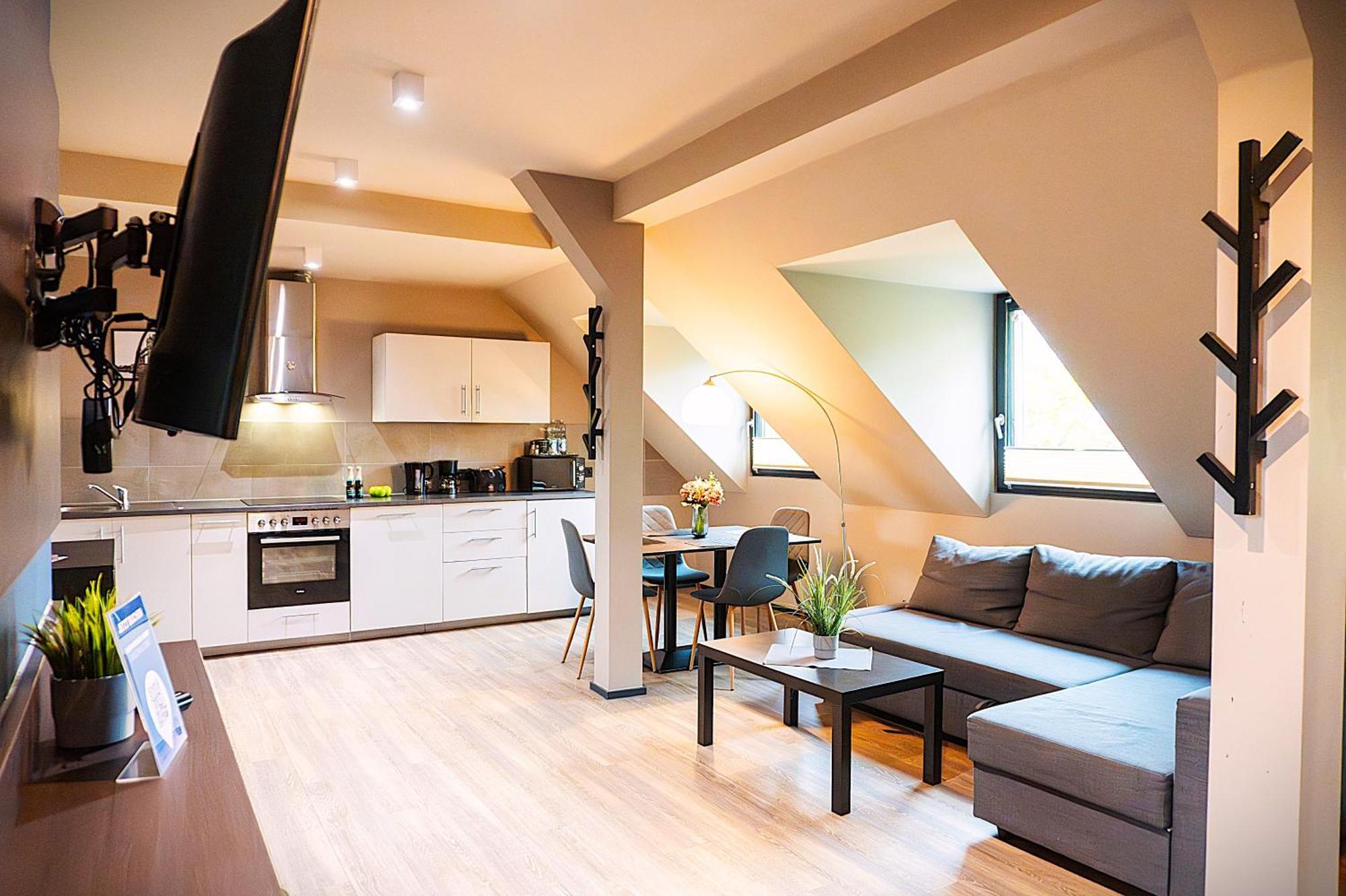 Liro Stadt Apartments クレーフェルト エクステリア 写真
