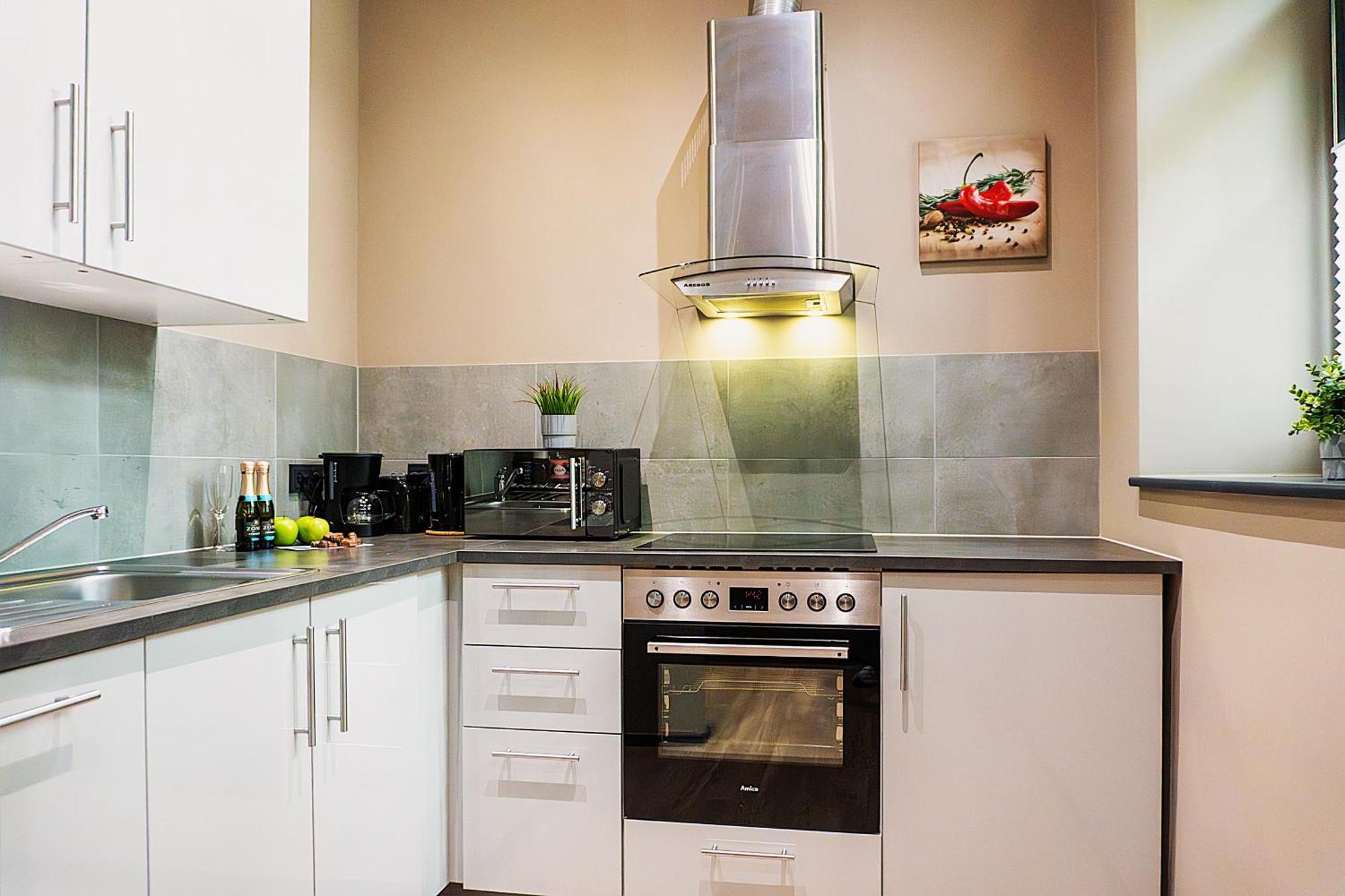 Liro Stadt Apartments クレーフェルト エクステリア 写真